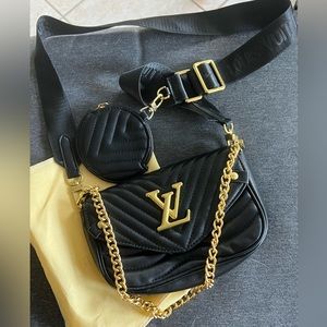 Louis Vuitton Style shoulder bag